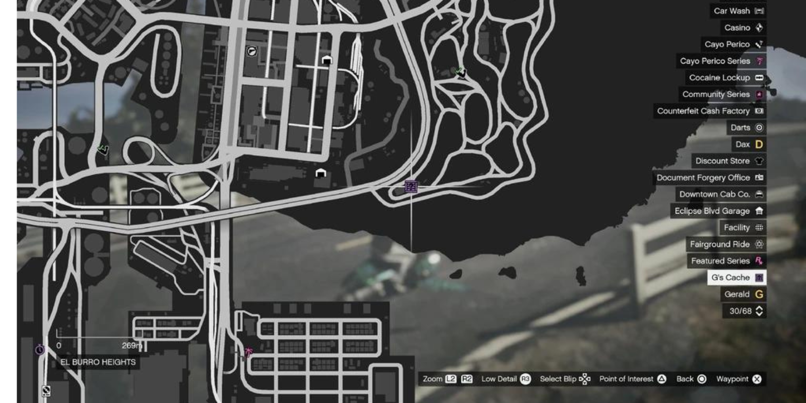 Grand Theft Auto Online: All G's Cache Locations