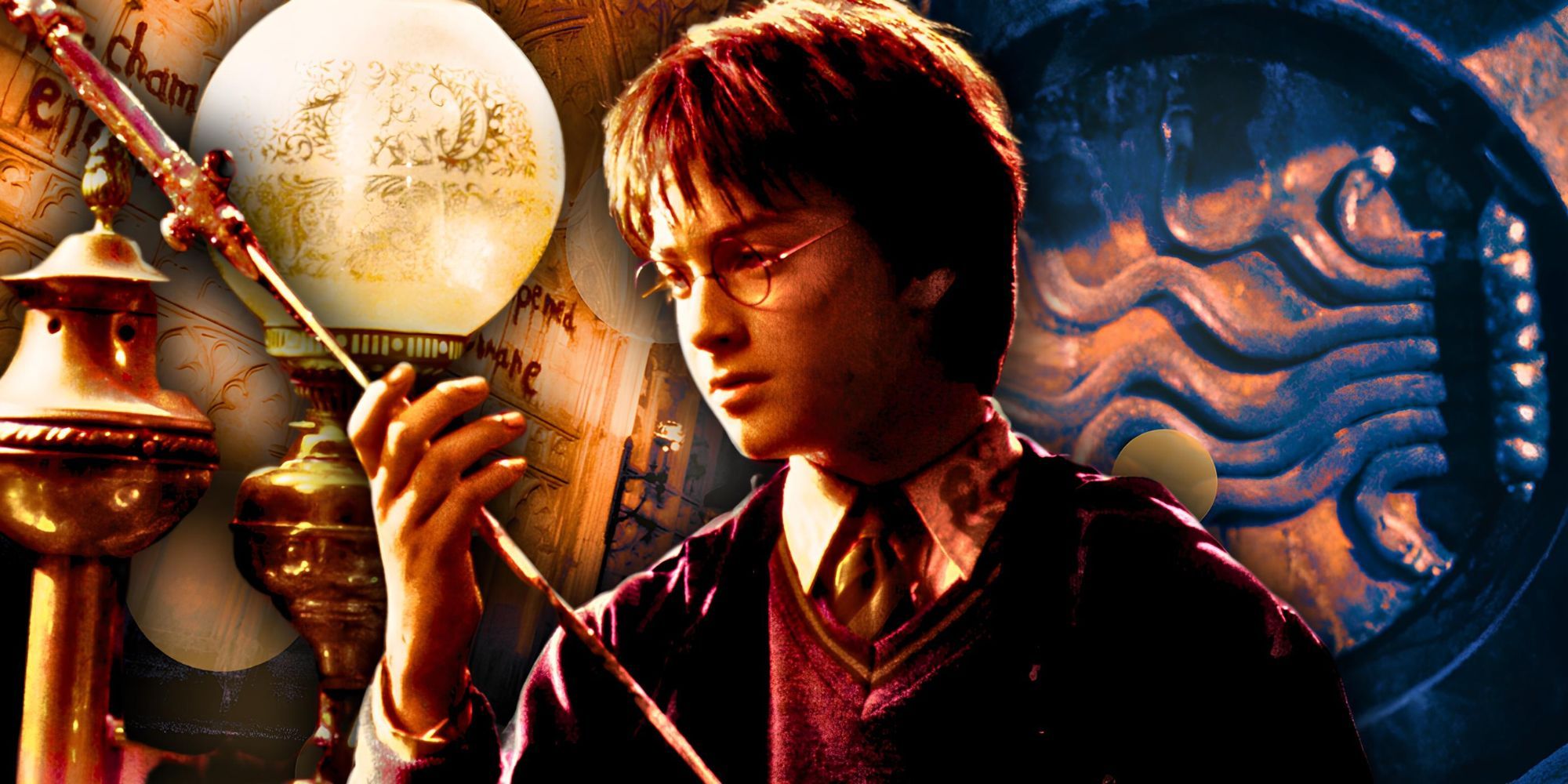 The location of the Chamber of Secrets is secretly revealed 1 hour after the start of the first Harry Potter sequel