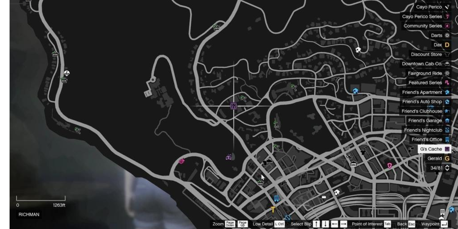 Grand Theft Auto Online: All G's Cache Locations