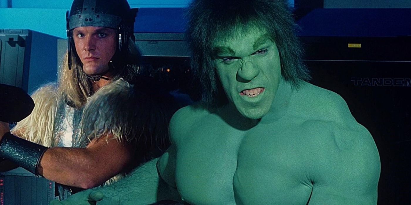 The Return of the Incredible Hulk: Bill Bixby as Hulk and Eric Allan Kramer as Thor