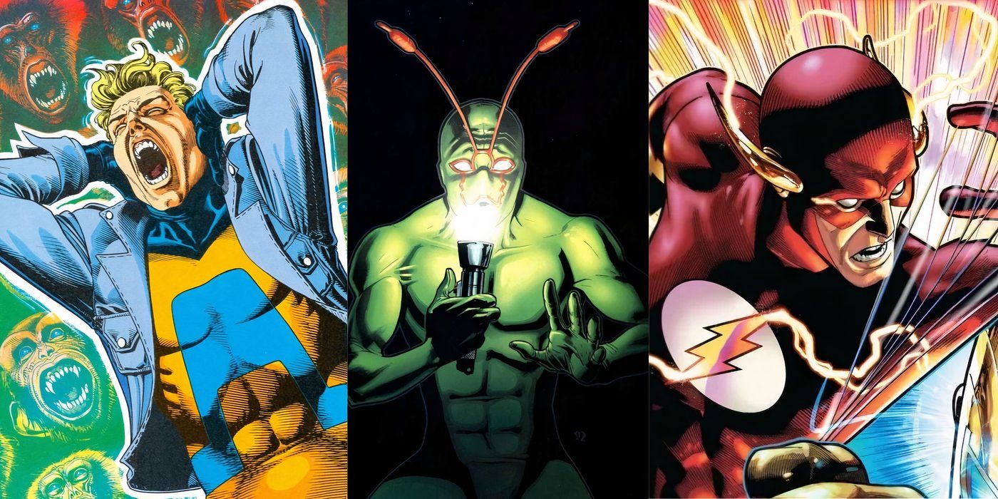 Animal Man, Ambush Bug, and the Flash