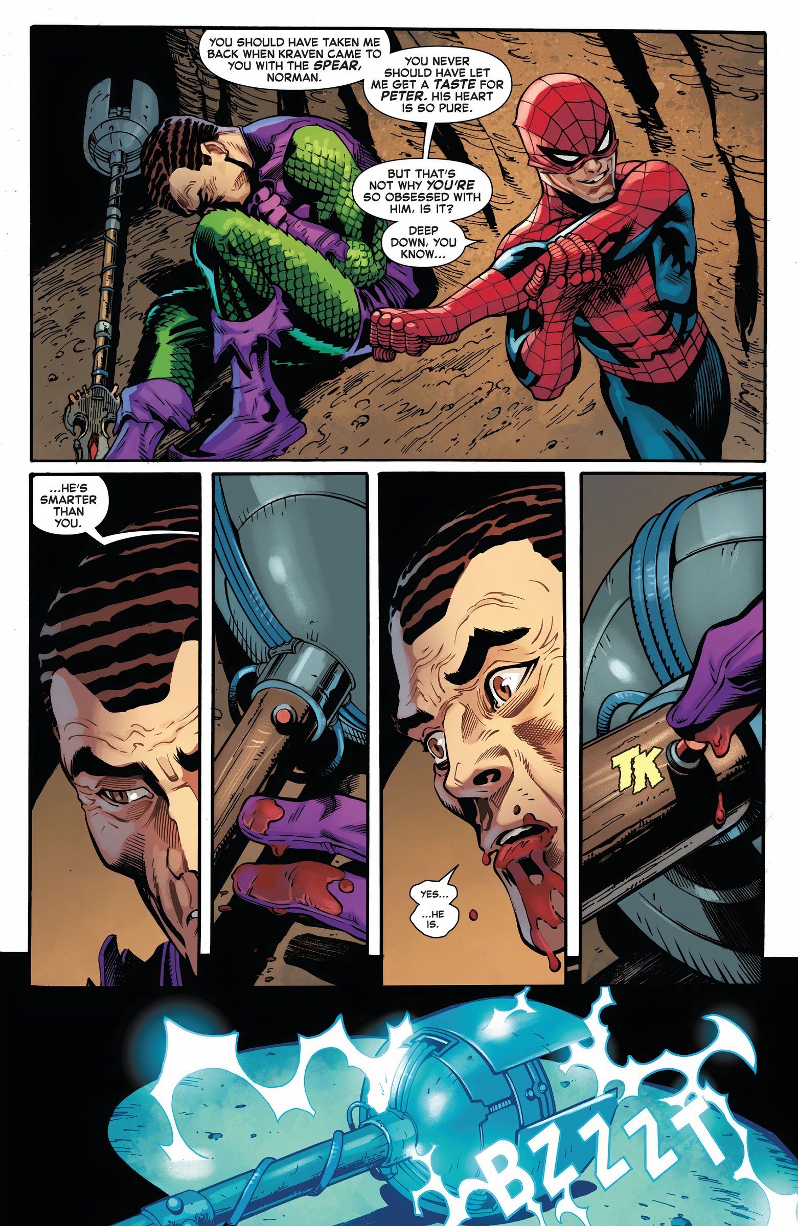 Green Goblin admits his obsession with Spider-Man