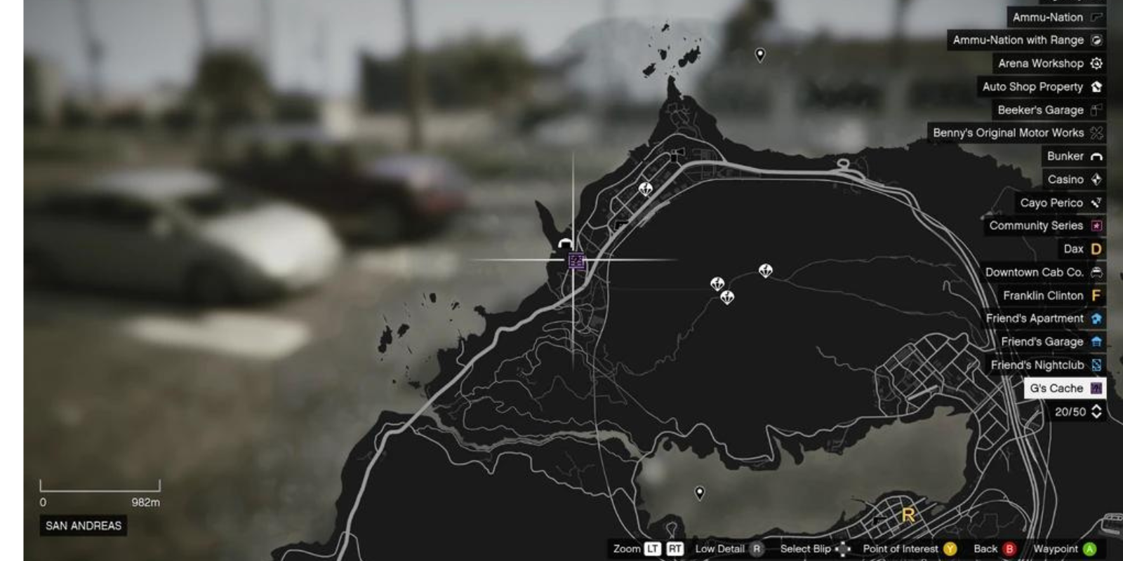 Grand Theft Auto Online: All G's Cache Locations