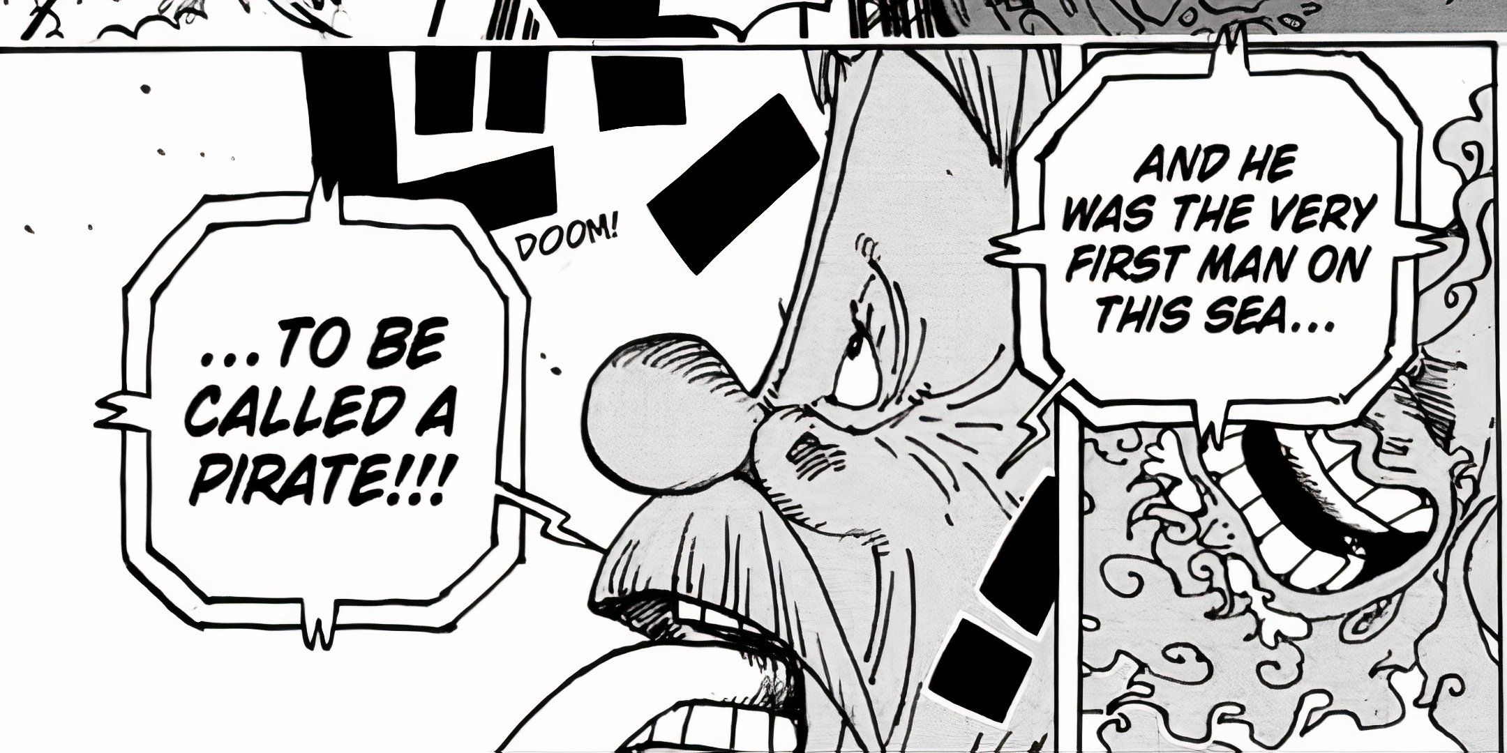 Vaegapunk describes joyboy as the first pirate in one piece