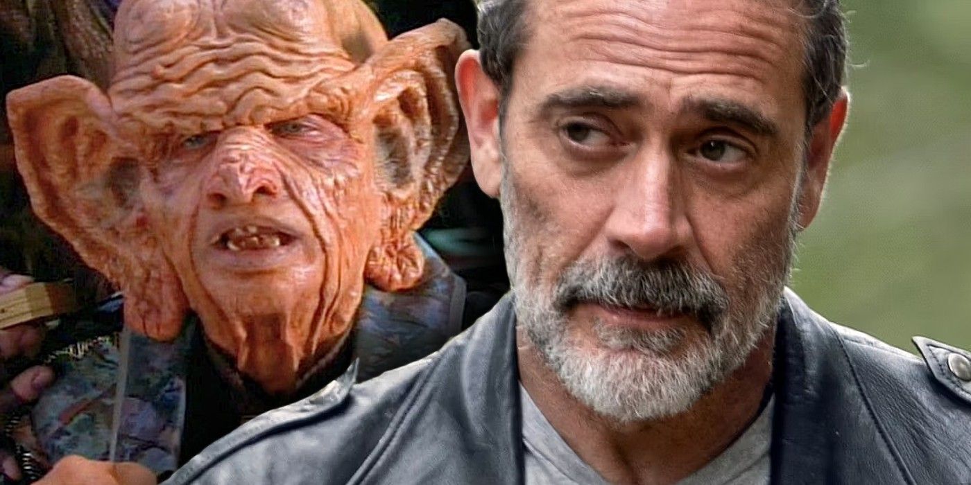 walking dead negan with star trek's nagus