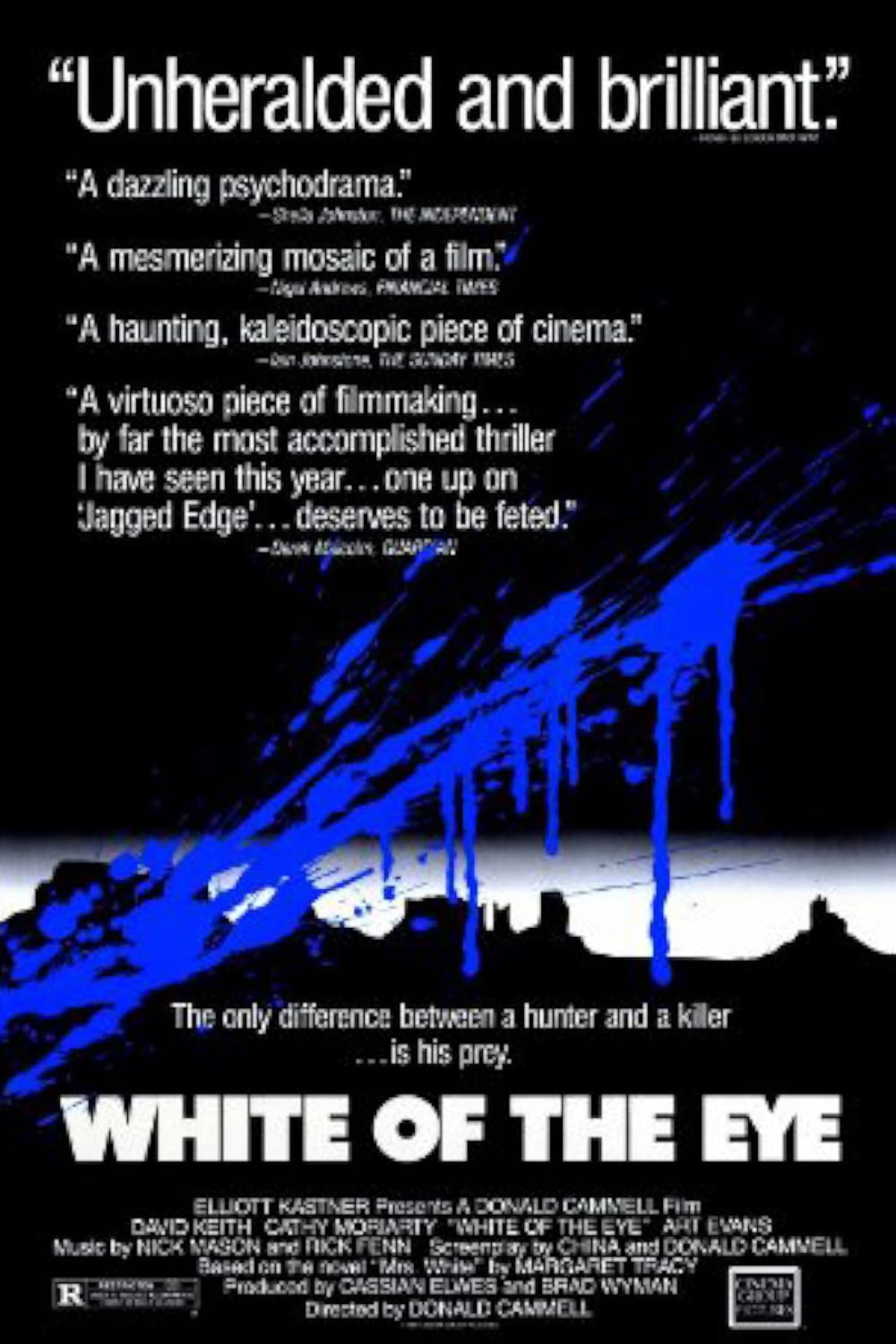 White of the Eye (1987) - Poster