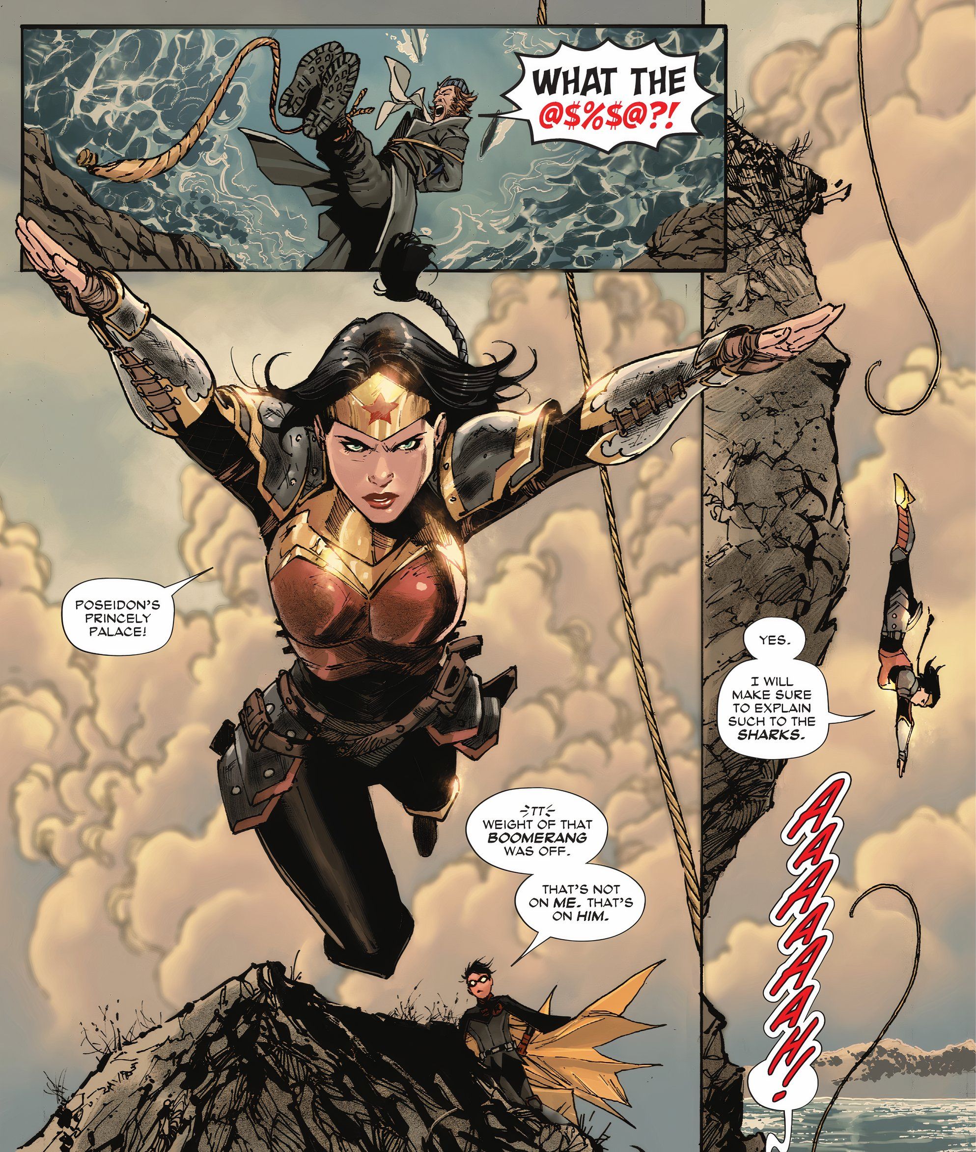 Wonder Woman #12 Kapten Boomerang Wonder Woman Robin