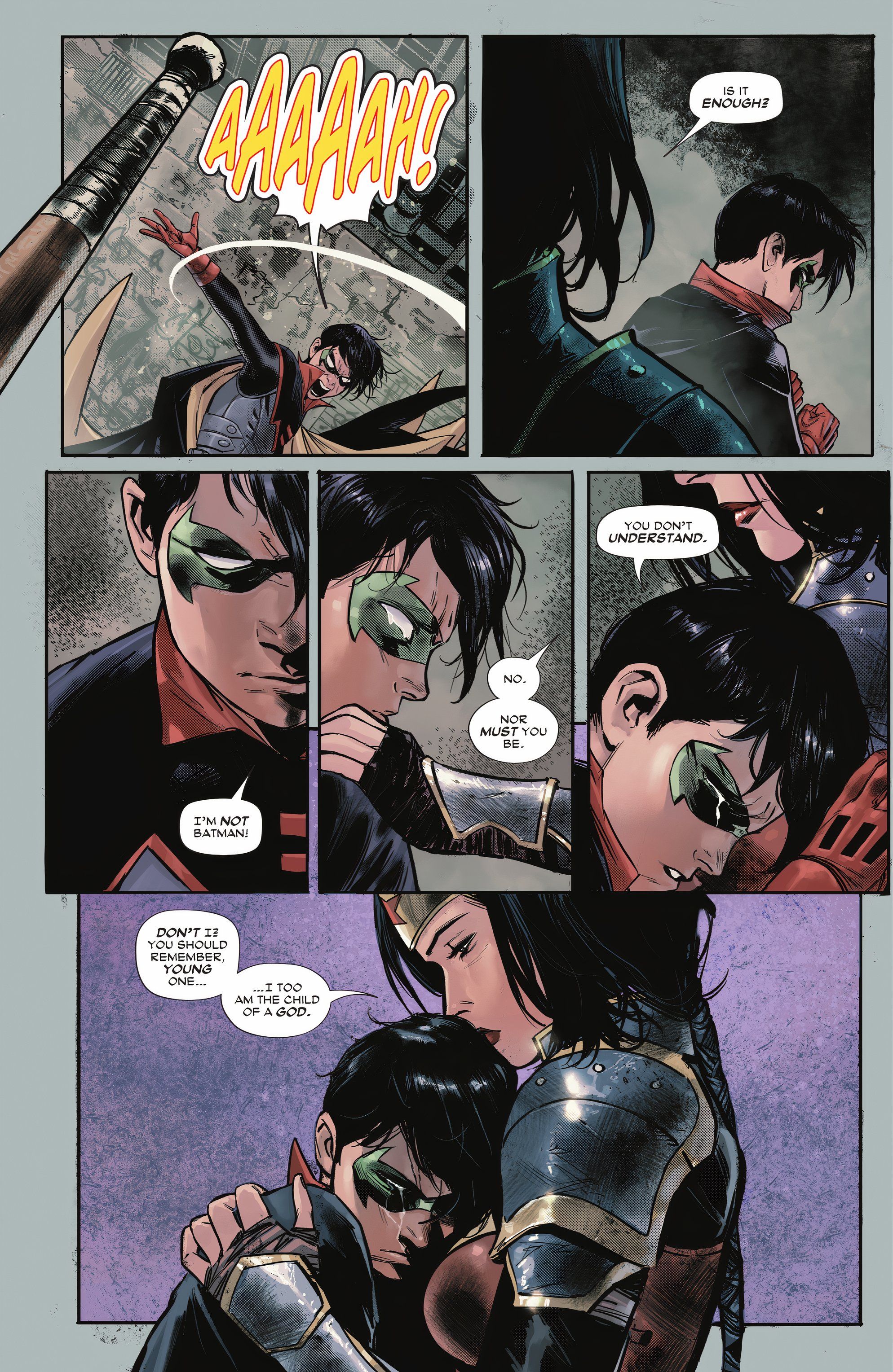 Mulher-Maravilha #12 Damian Wayne Robin