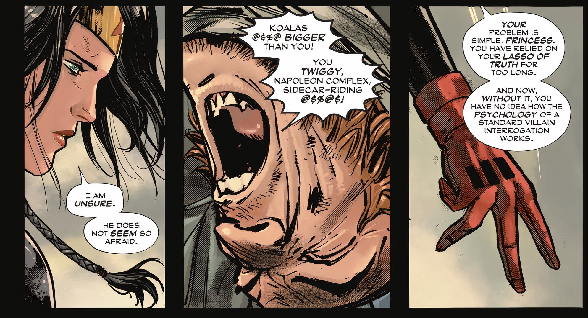 Wonder Woman #12 Robin Camptain Boomerang part 2