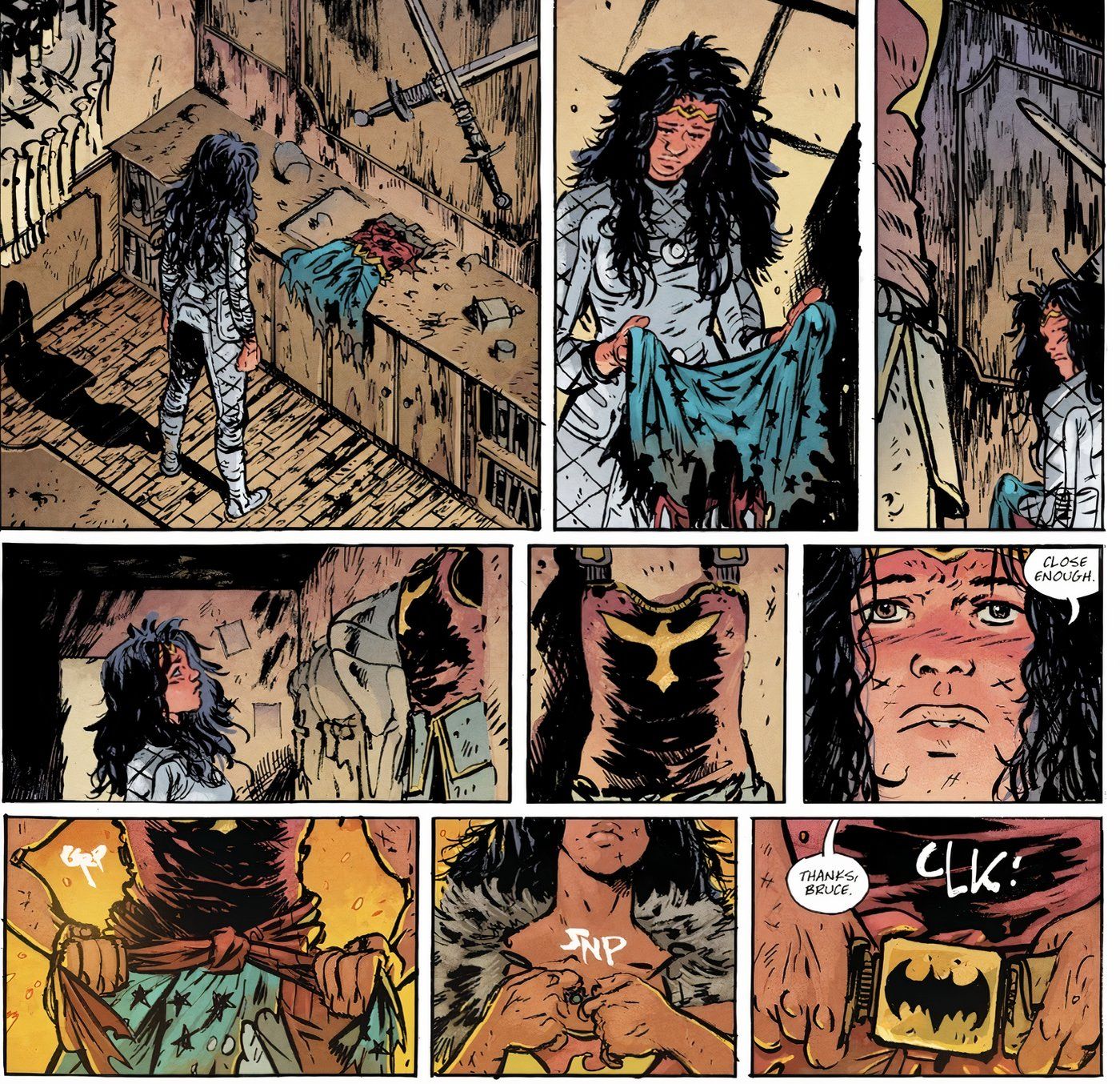 Wonder Woman Dead Earth #1 nuevo disfraz parte 3