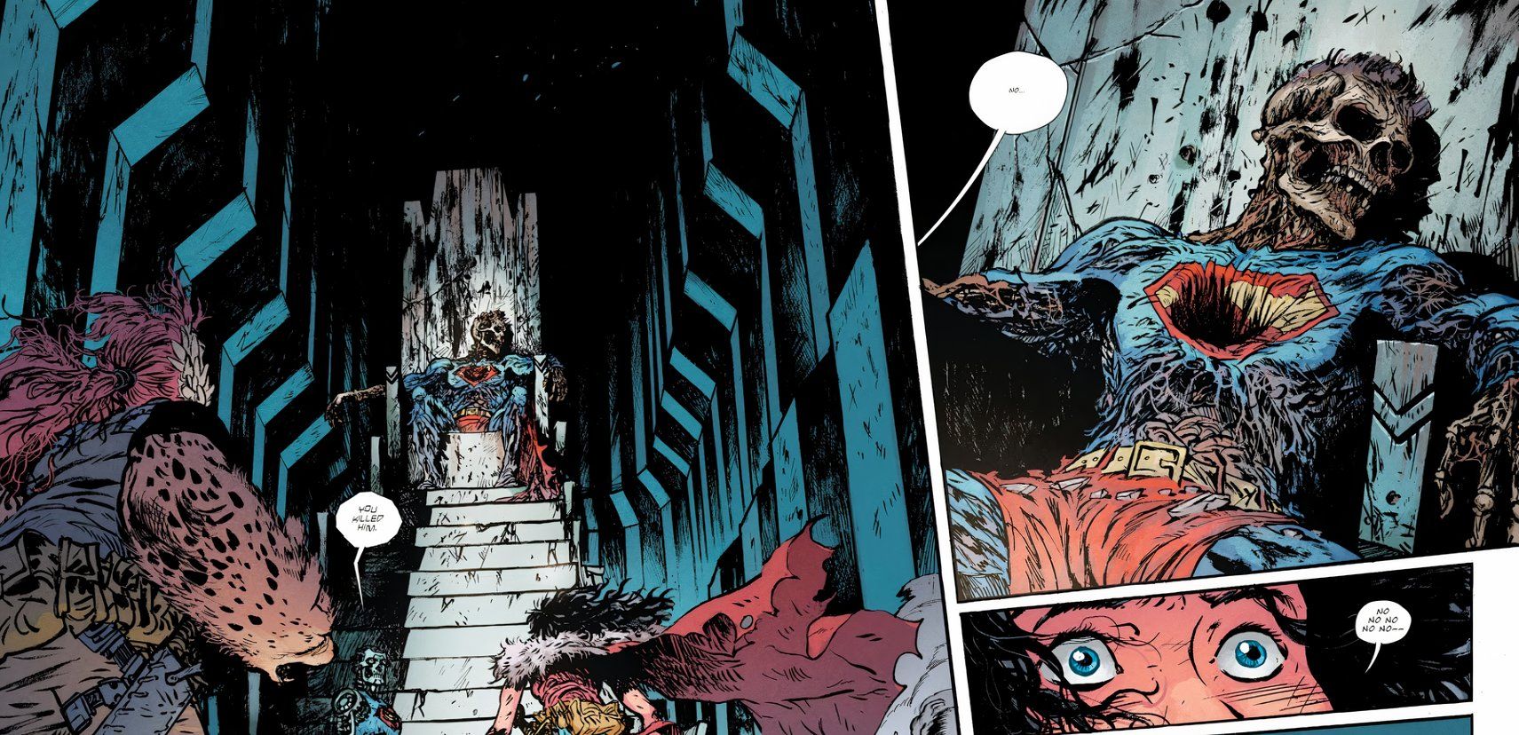 Wonder Woman Dead Earth #3 Superman is dead