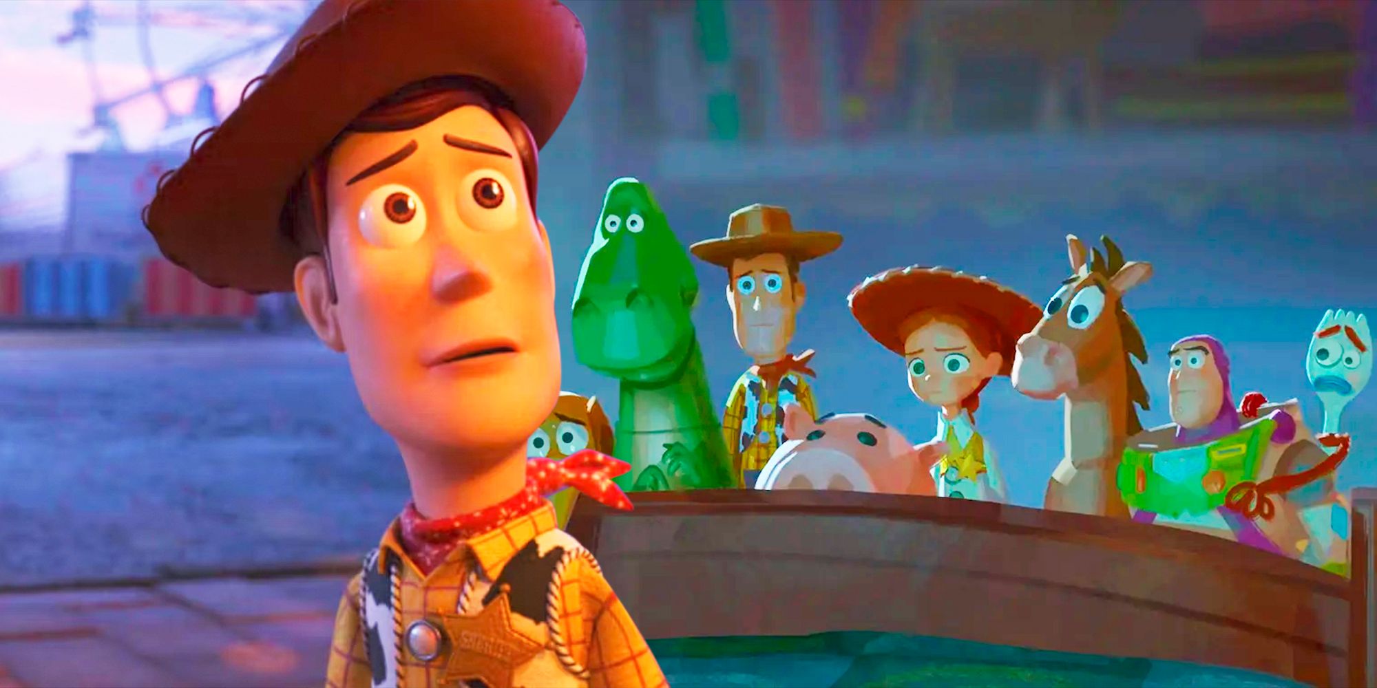 Foto khusus Woody dari Toy Story 4 dan tampilan pertama di Toy Story 5