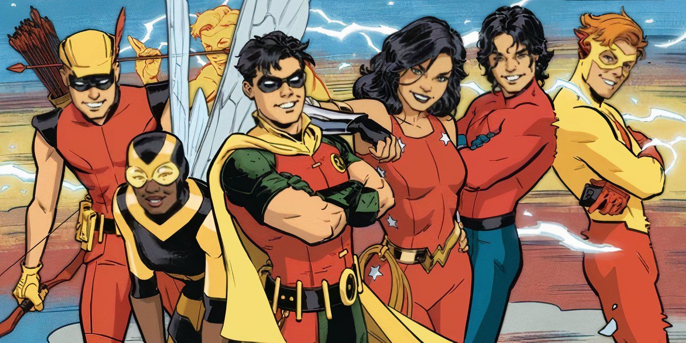 World&rsquo;s Finest Teen Titna #3 Donna Troy Wally West Robin Dick Grayson Speedy Roy Harper