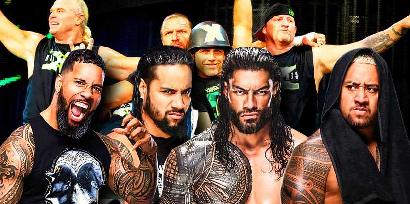WWE greatest factions with DX and the Bloodline