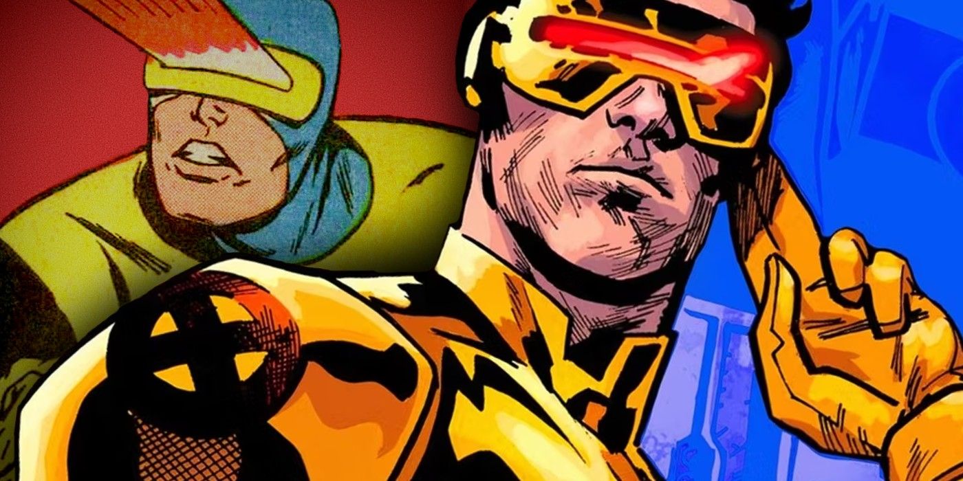 x-men&rsquo;s cyclops now and in his first appearance