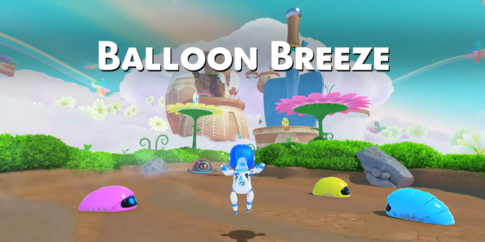 Astro Bot: todas las ubicaciones coleccionables en Balloon Breeze (bots y piezas de rompecabezas)