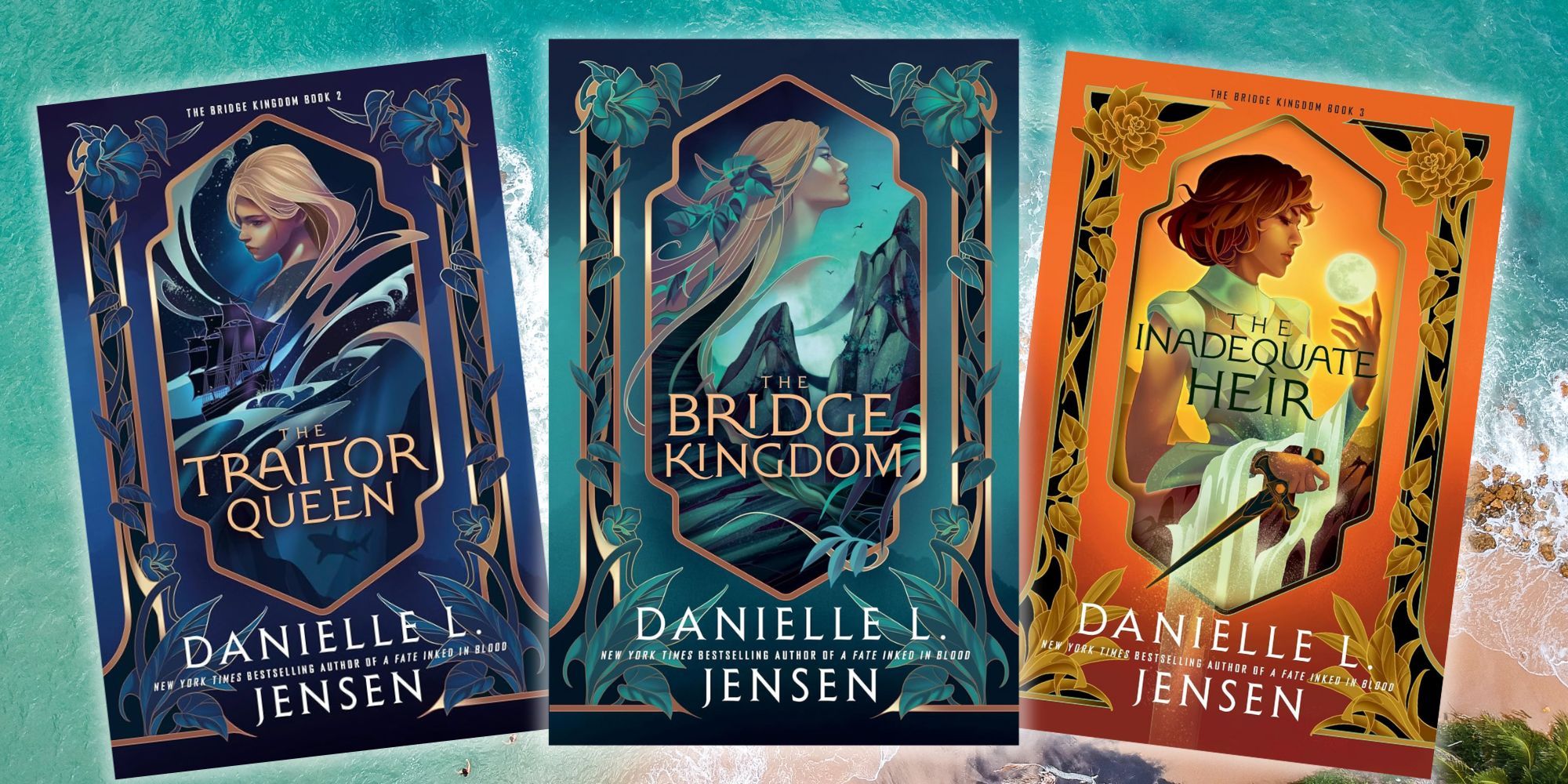 The Bridge Kingdom book covers