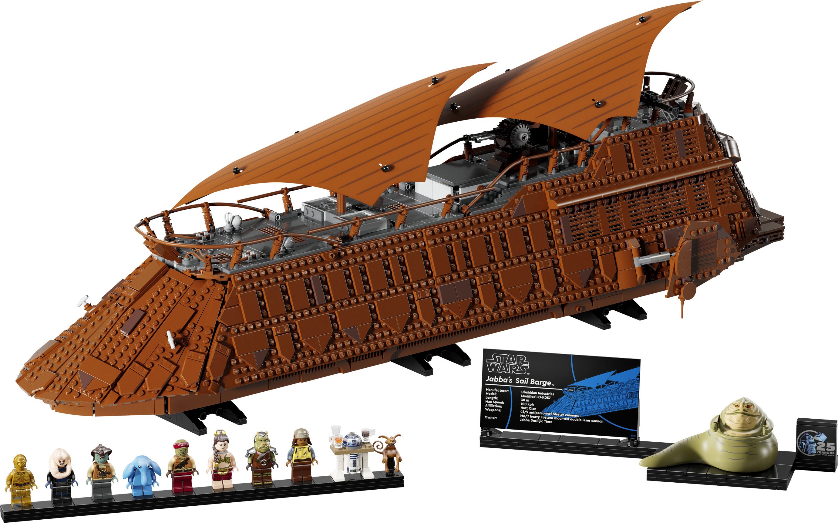 LEGO Star Wars: Jabba's Sail Barge Is On Sale Now (Complete With A Bonus Lightsaber Gift)