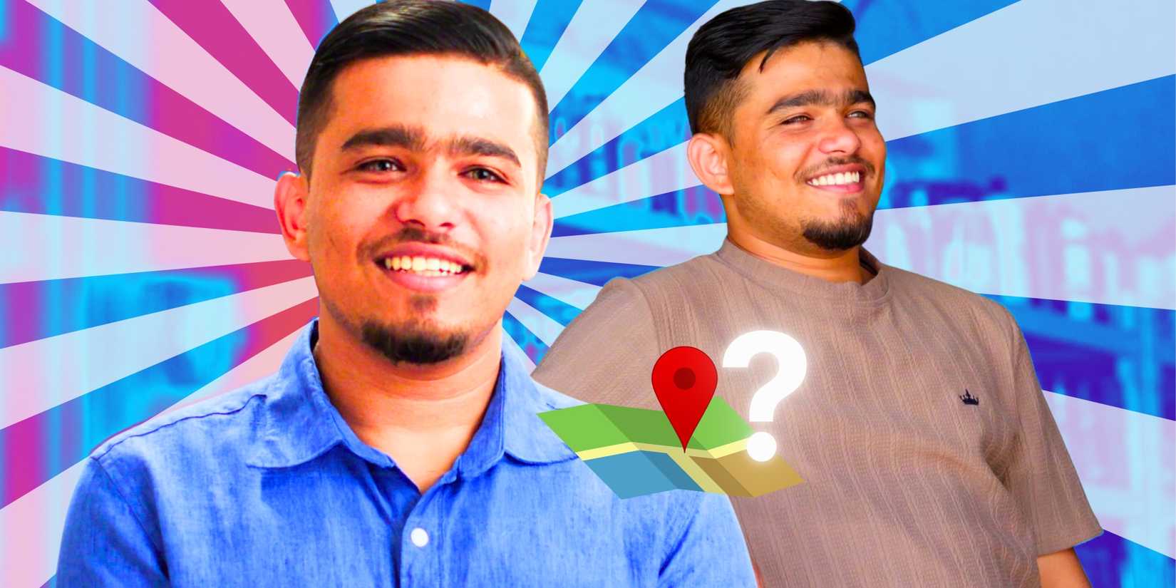 90 Day Fiance Before the 90 Days Sunny Mahdi in side by side images smiling