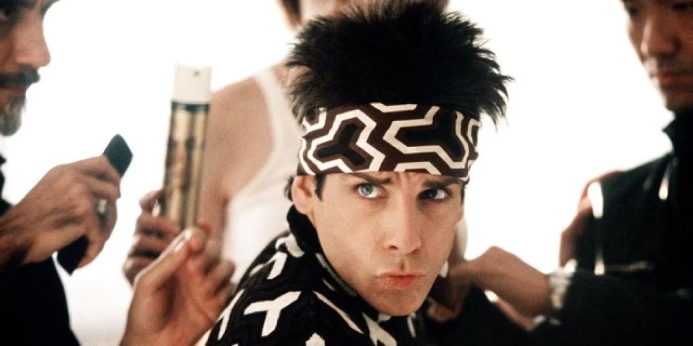 Derek (Ben Stiller) striking a pose in Zoolander