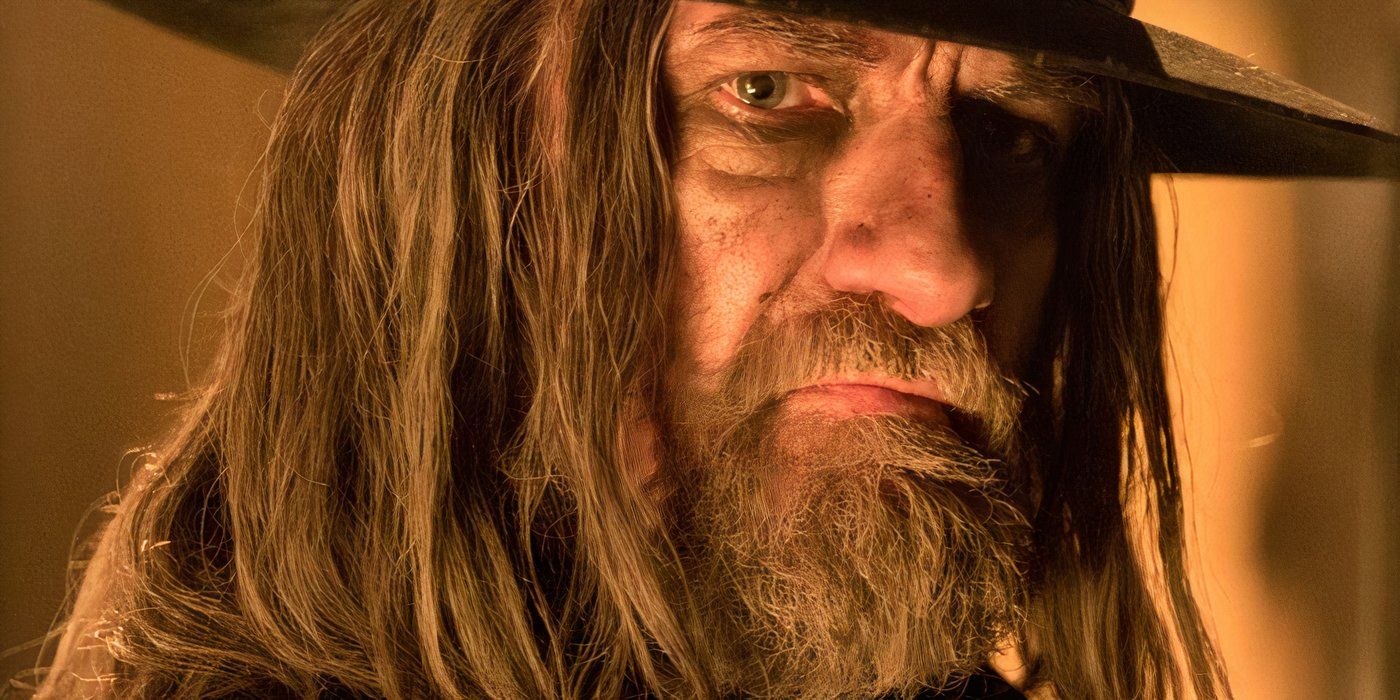 A closeup of the Saint of Killers in Preacher