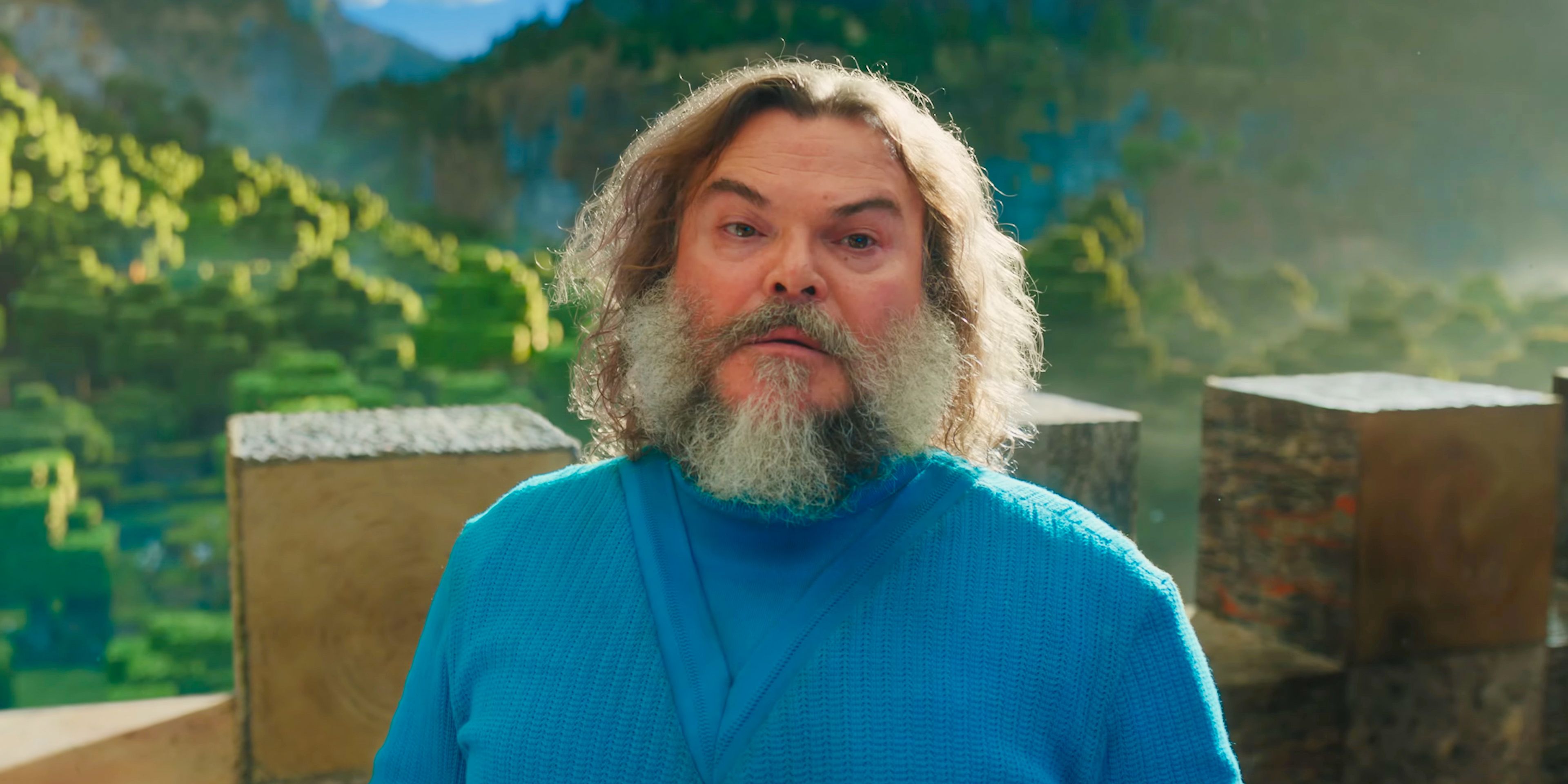 Minecraft Movie Clip Shows Jack Black's Steve Teaching How To Craft In Video Game World