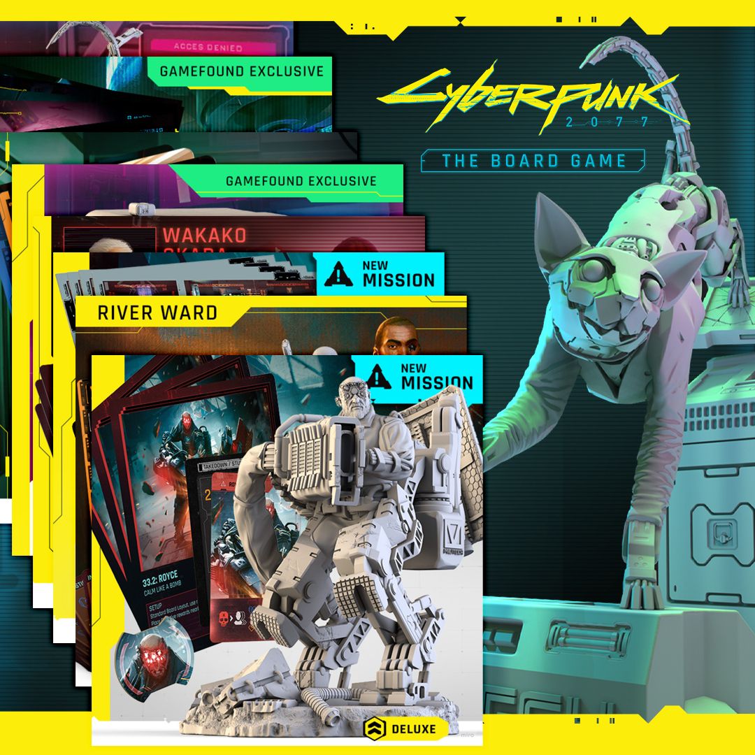 Cyberpunk 2077 Board Game Smashes Crowdfunding Campaign With Over $5m Raised