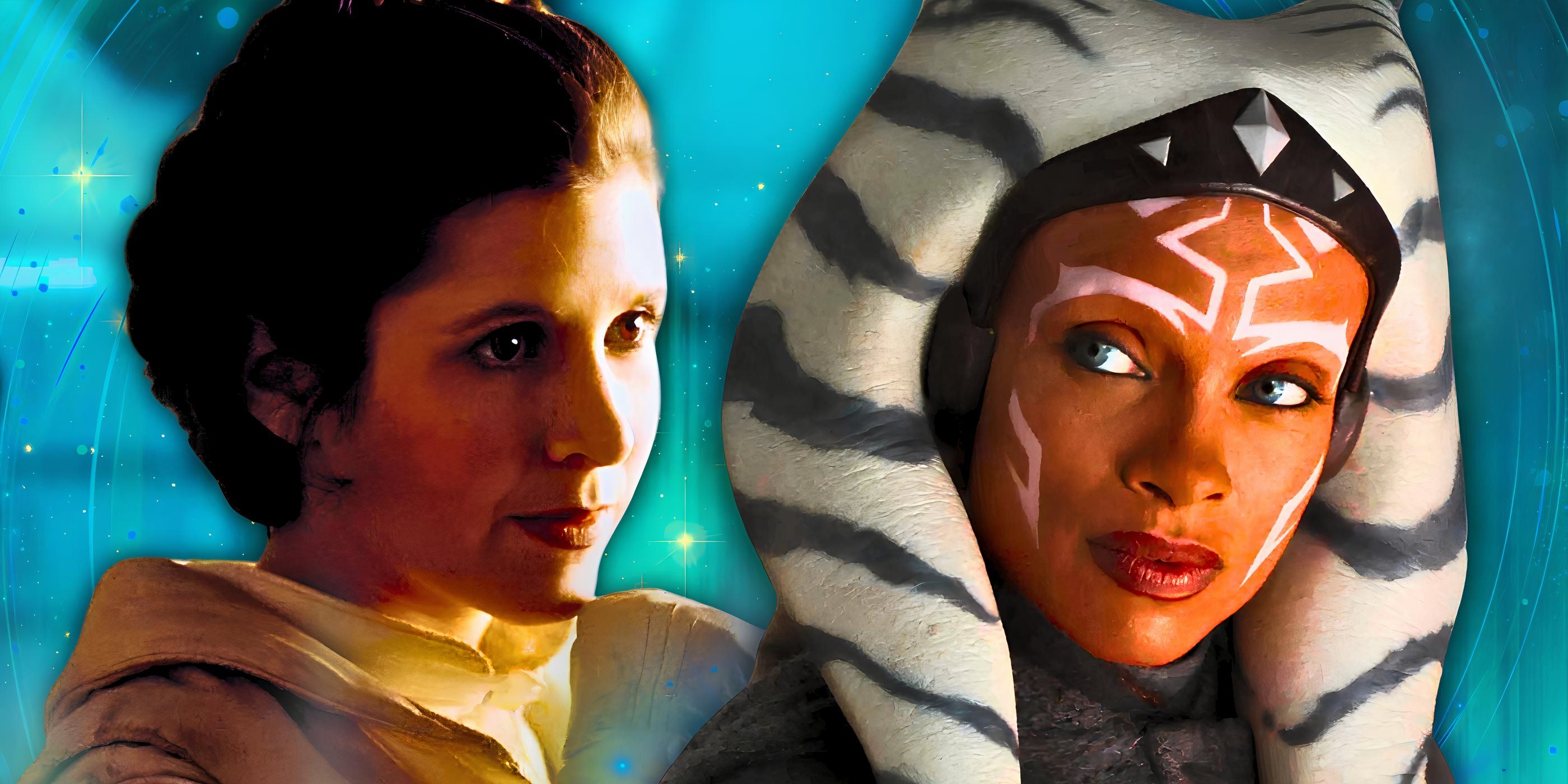 ¿Ahsoka Tano supo alguna vez que Leia Organa era la hija de Anakin y Padmé?