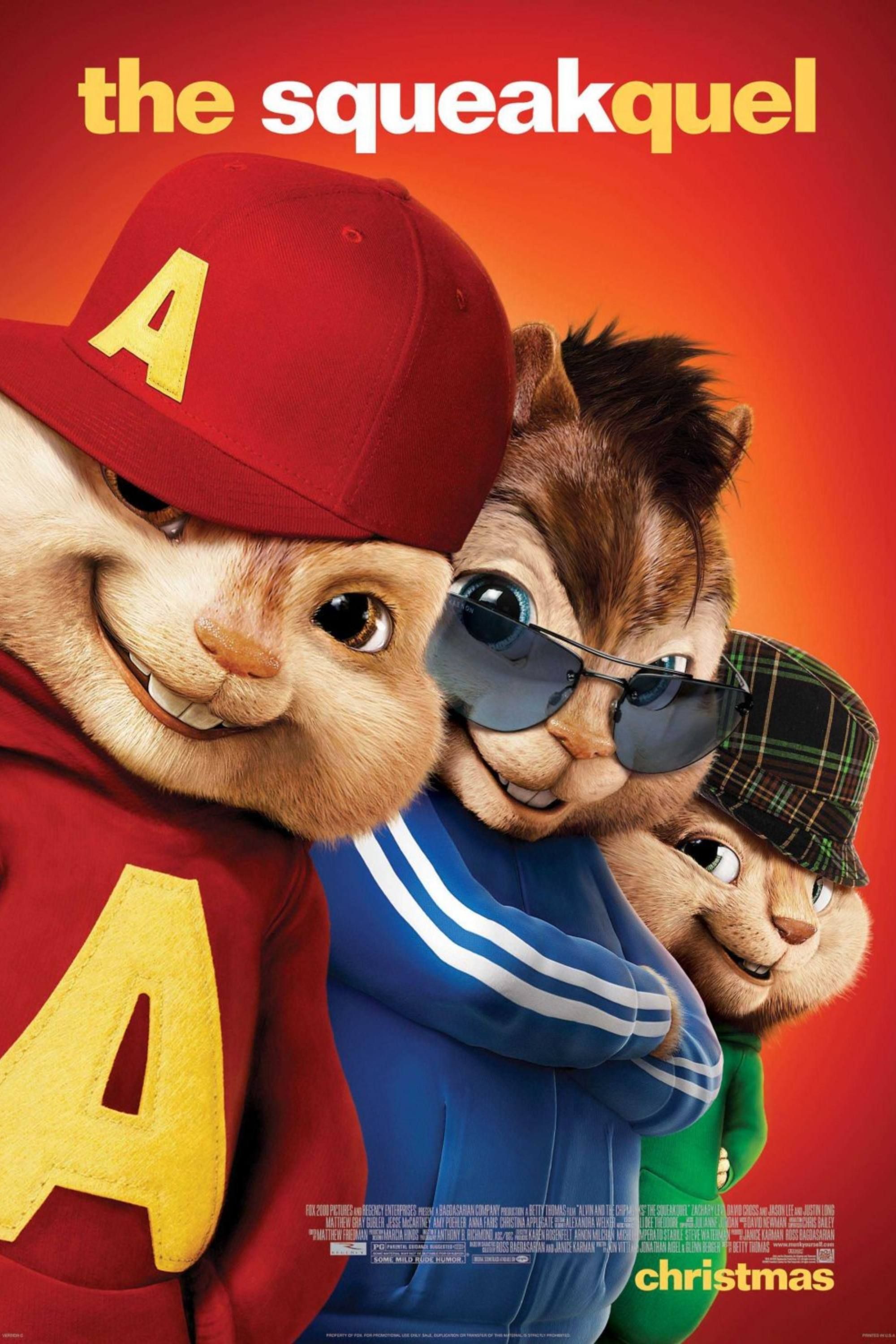 Alvin and The Chipmunks_ The Squeakquel - Poster