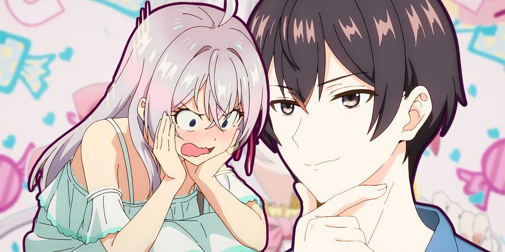 Alya flustered by Kuze in Alya Sometimes Hides Her Feelings in Russian