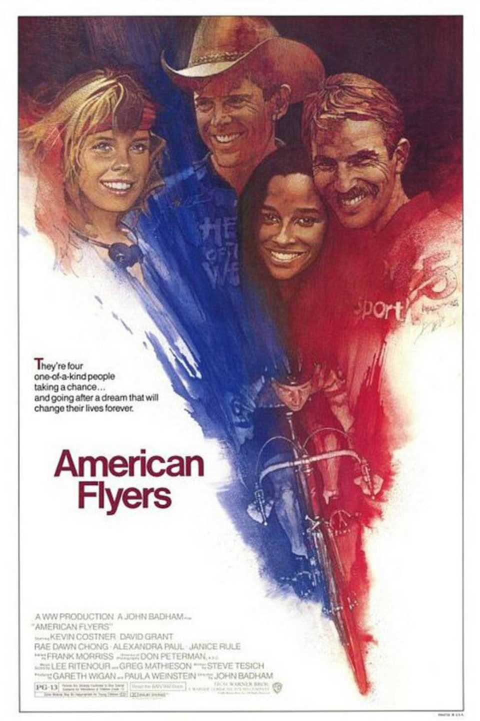 American Flyers (1985) - poster