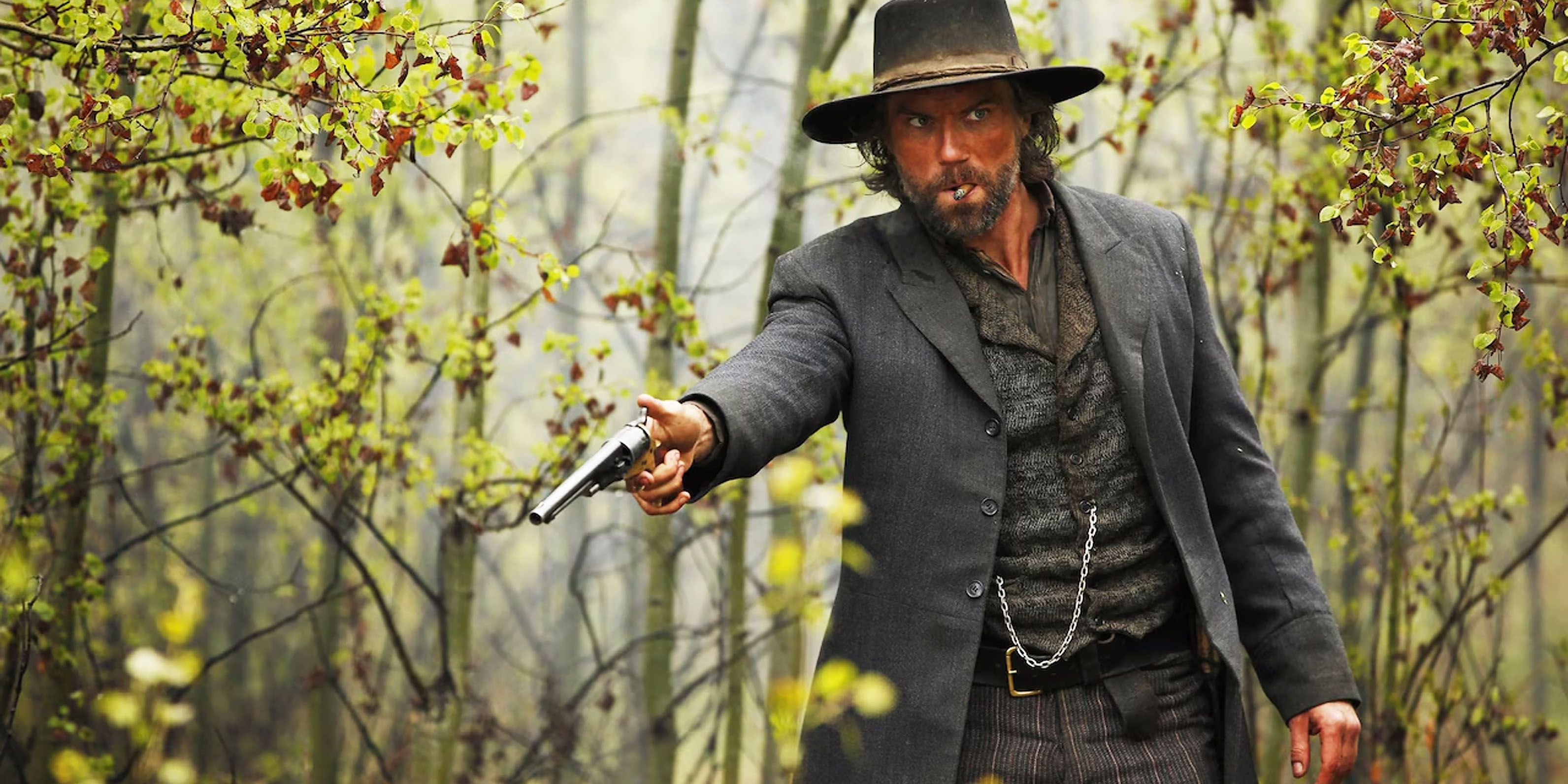 Anson Mount Gun Cullen infierno sobre ruedas