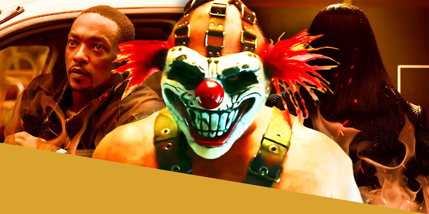 Anthony Mackie and Twisted Metal Characters