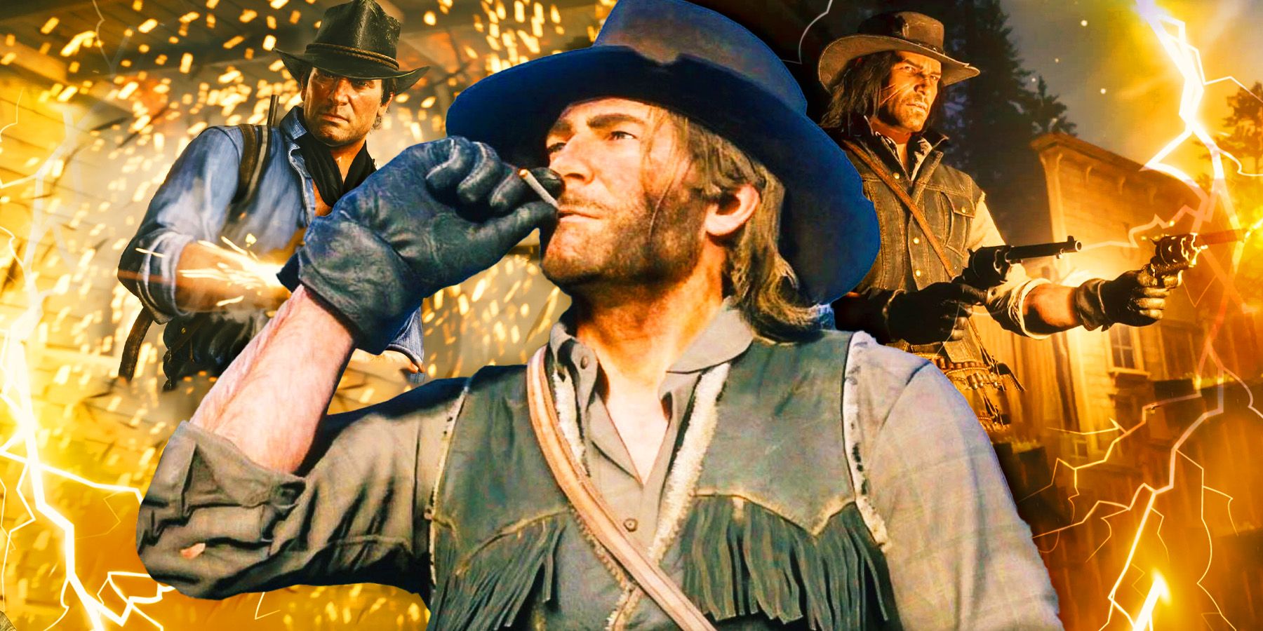 Arthur Morgan do tiroteio de Red Dead Redemption 2