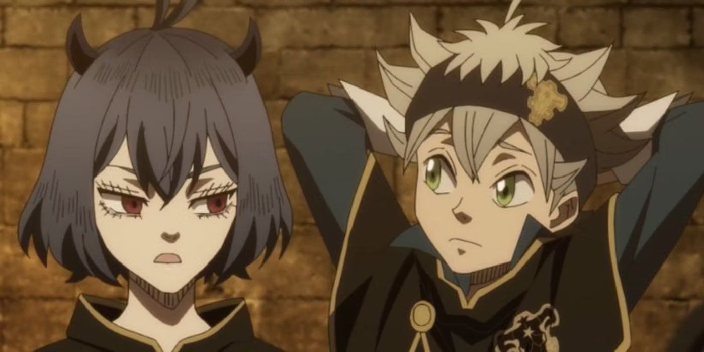 Asta and Nero standing next to each other.