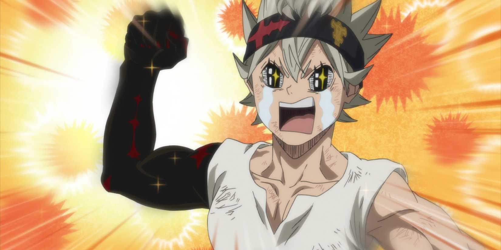 Asta getting his arm back in Black Clover finale
