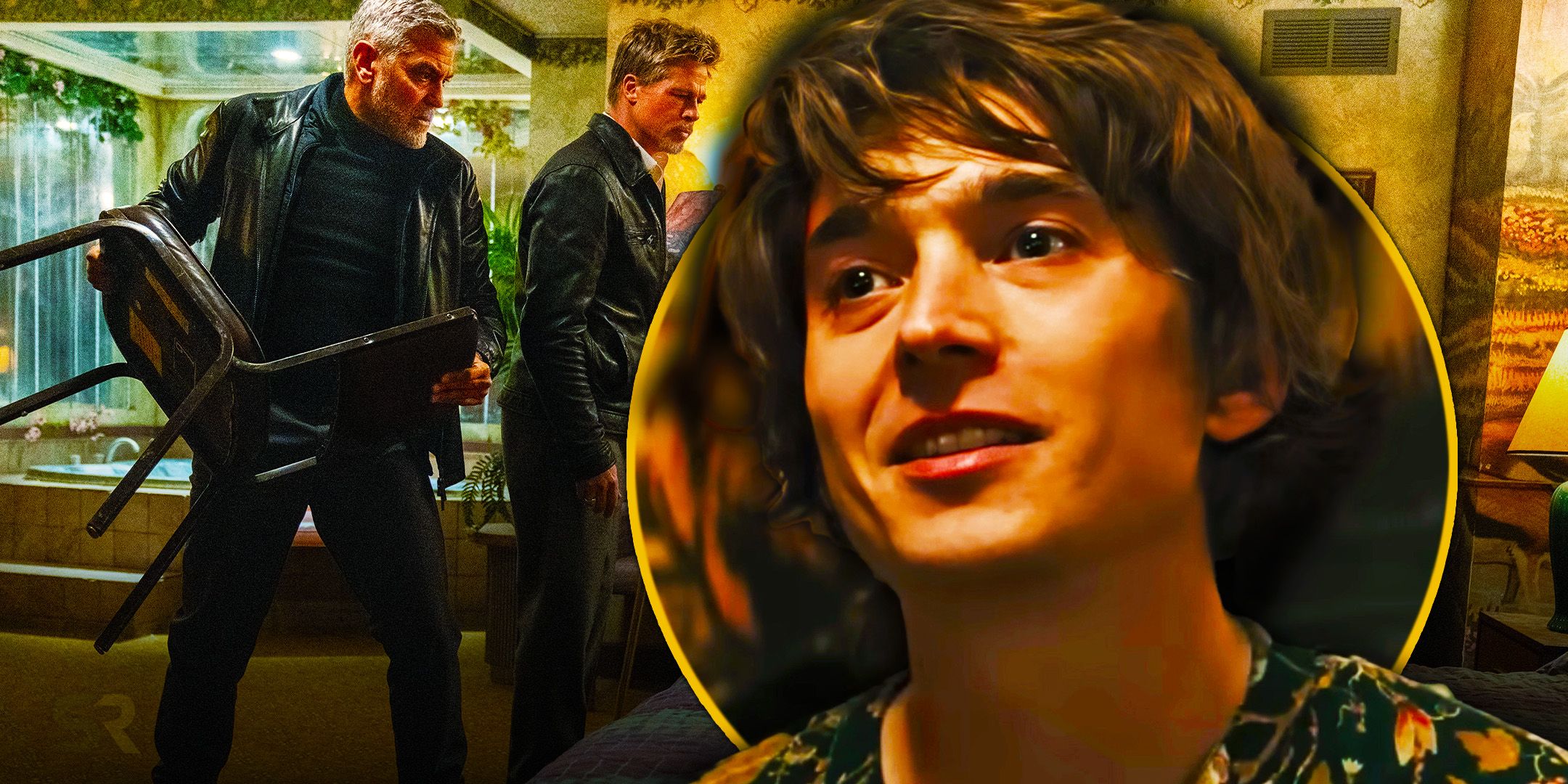 Wolfs Star Austin Abrams Talks George Clooney, Brad Pitt & Tighty Whities