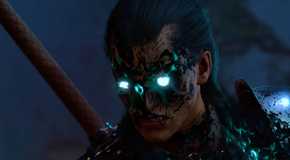 Baldur's Gate 3 Flaing Fist being turned into a shadow monster by the shadow curse