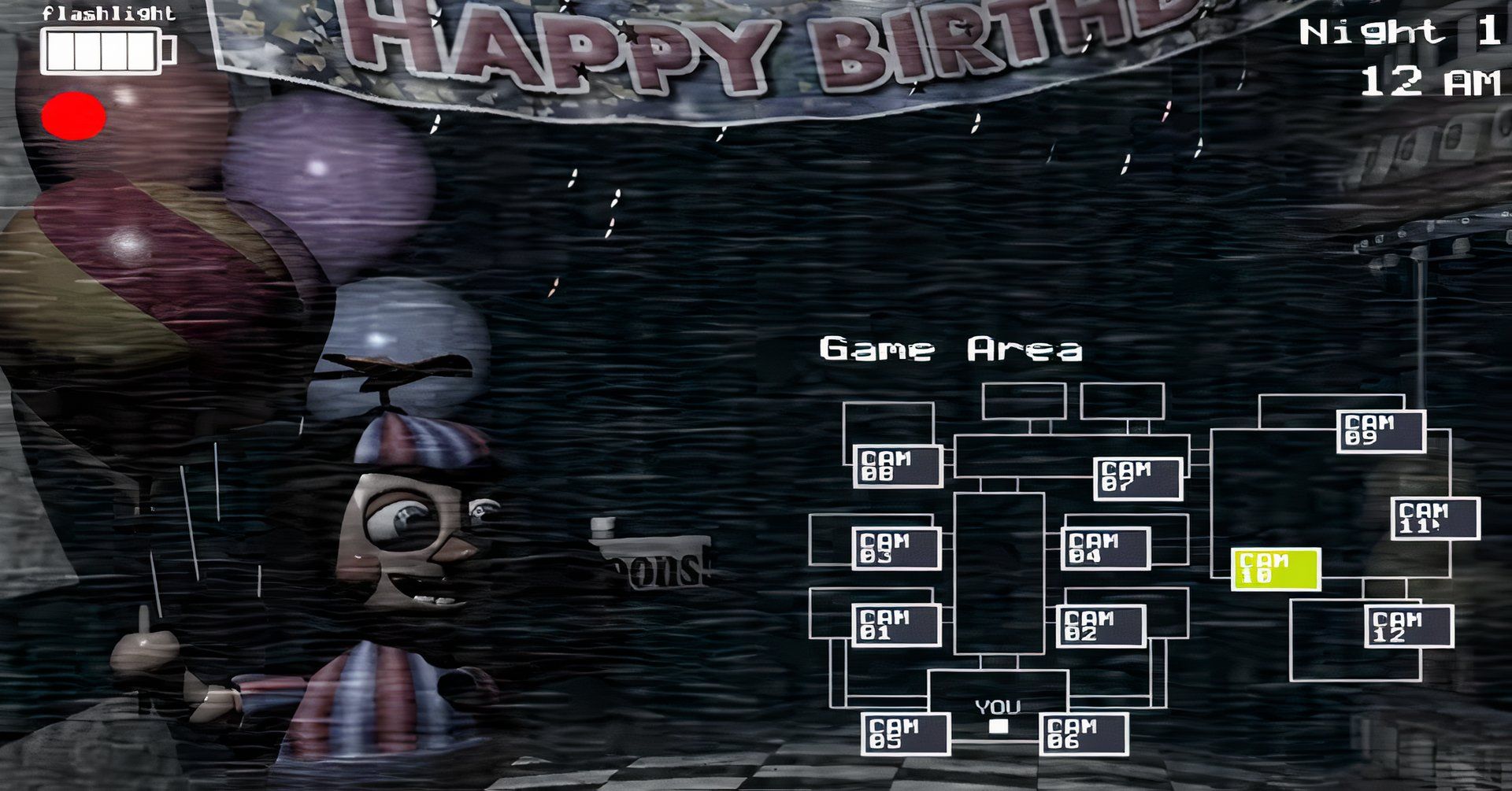 All Animatronics in FNAF 2, Ranked Least To Most Scary