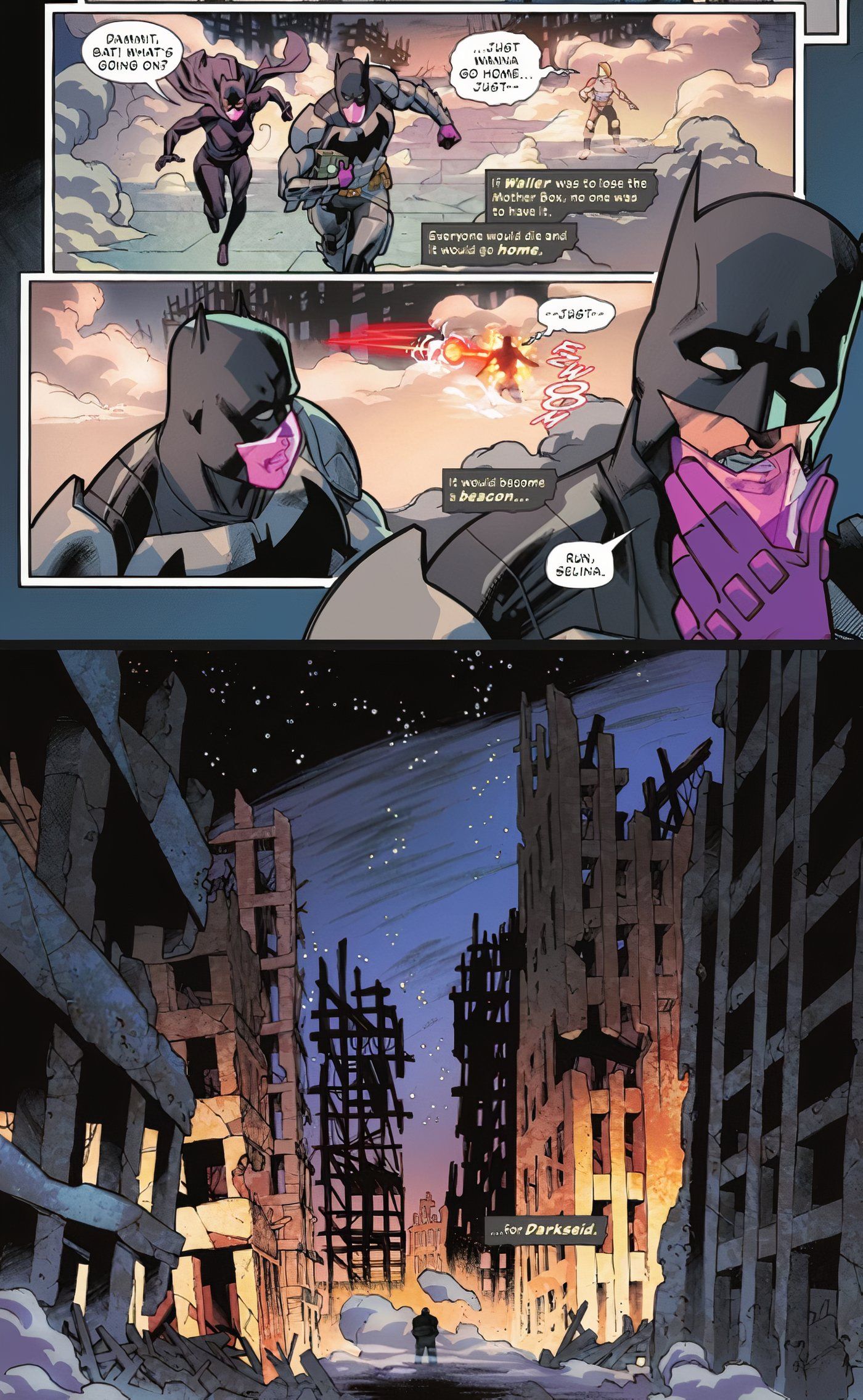 Batman #152 catwoman batman darkseid