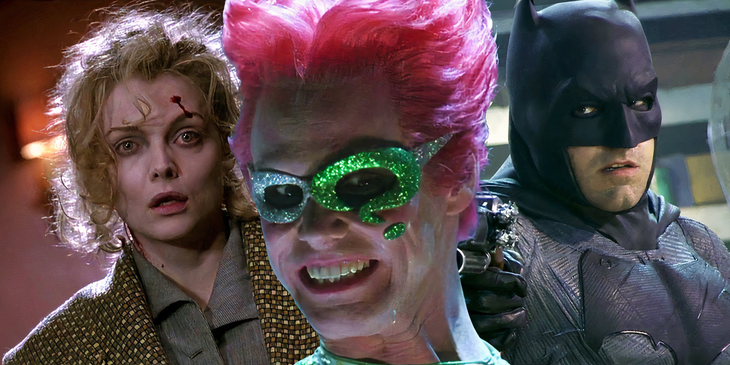 Underrated Batman Movie Scenes featuring The Riddler, Catwoman and Batman