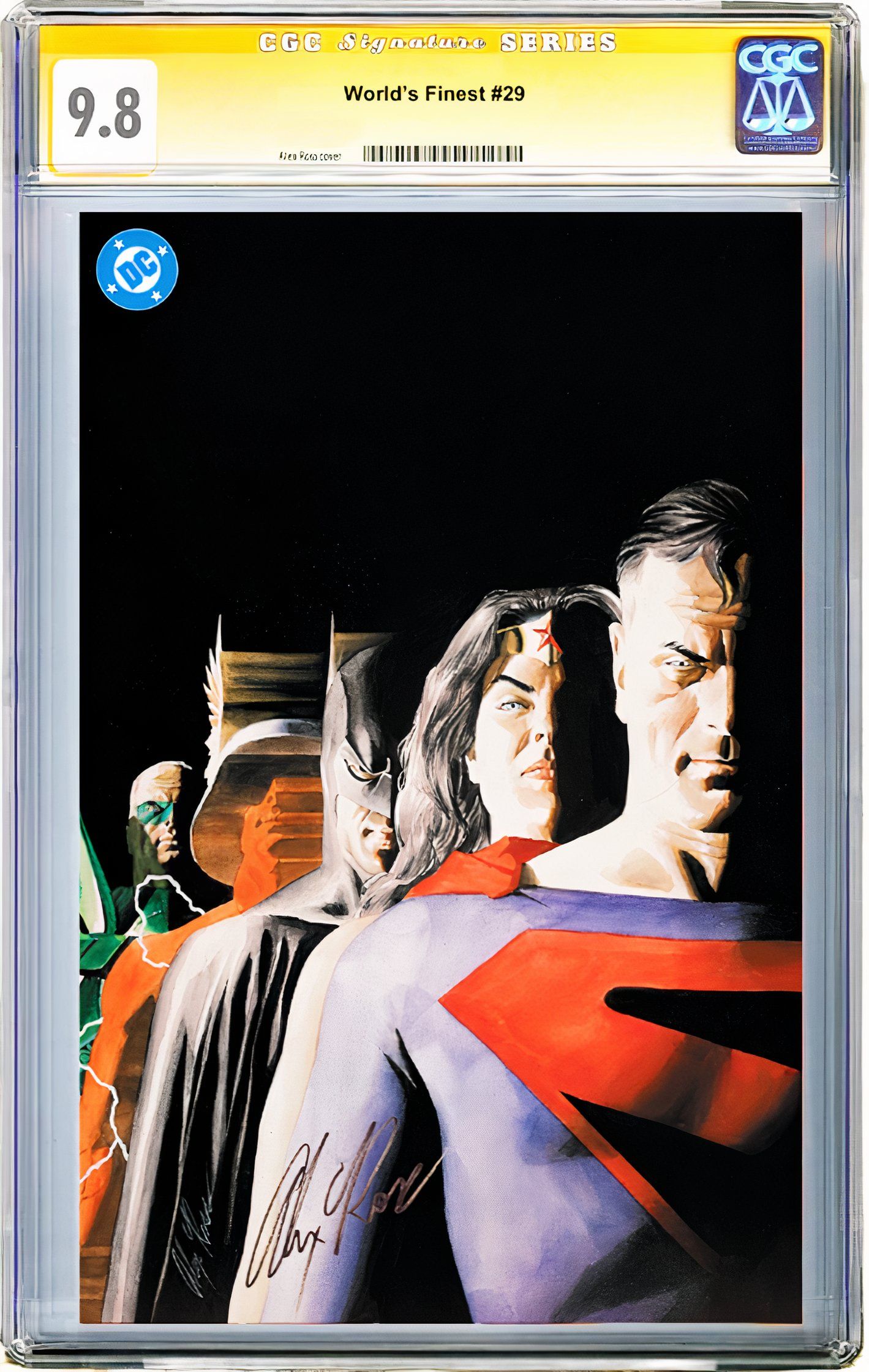 DC kingdom come Alex Ross スケッチカードセット Kingdom Come: Matched-Numbered Set of Three by Alex Ross