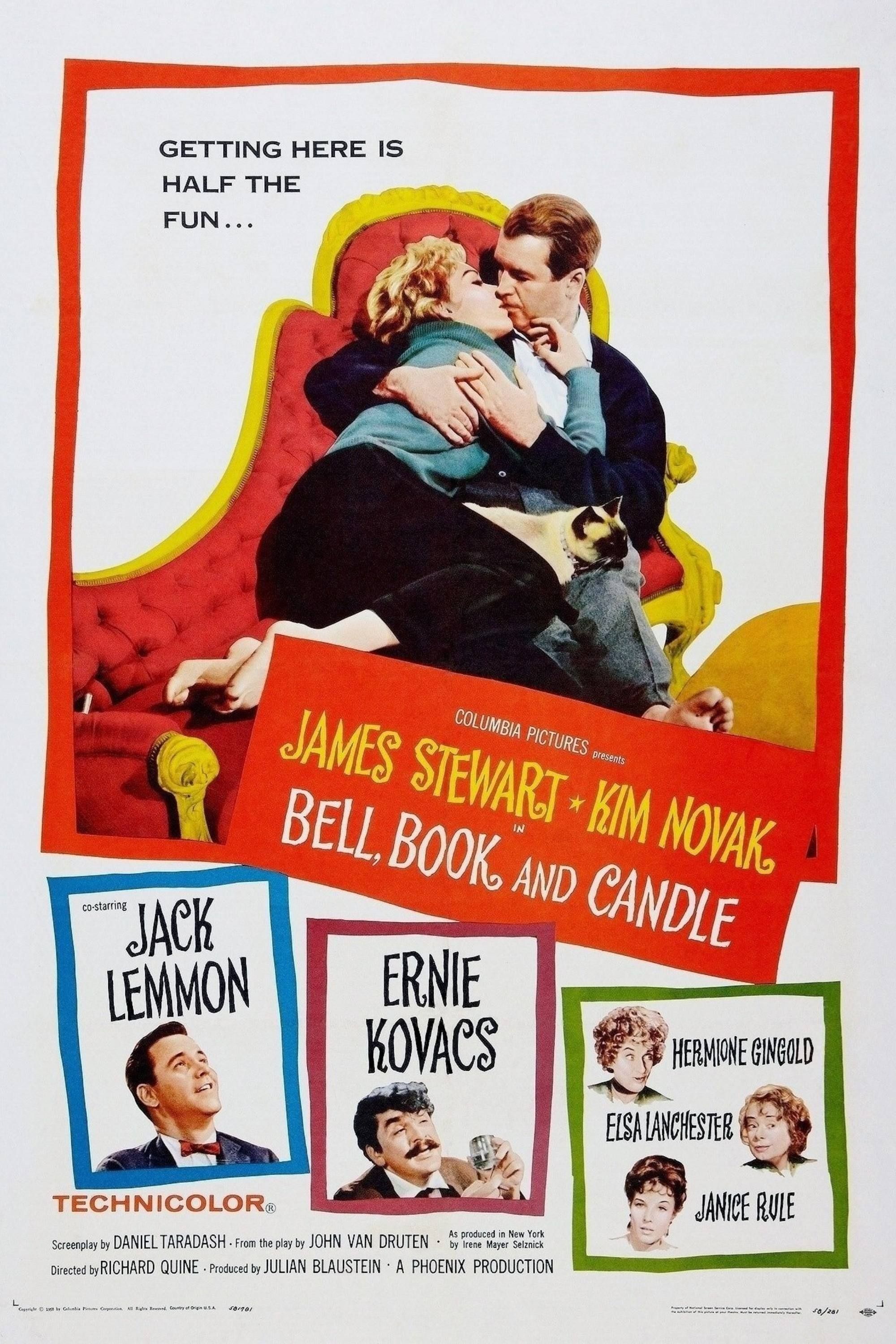 Bell, Book and Candle (1958) - Poster