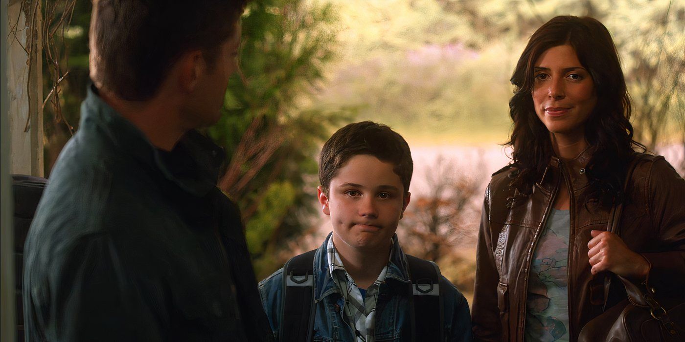 Ben and Lisa talk to Dean in Supernatural.