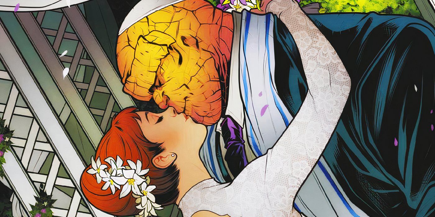 Ben Grimm's Thing and Alicia Masters get married in Marvel Comics