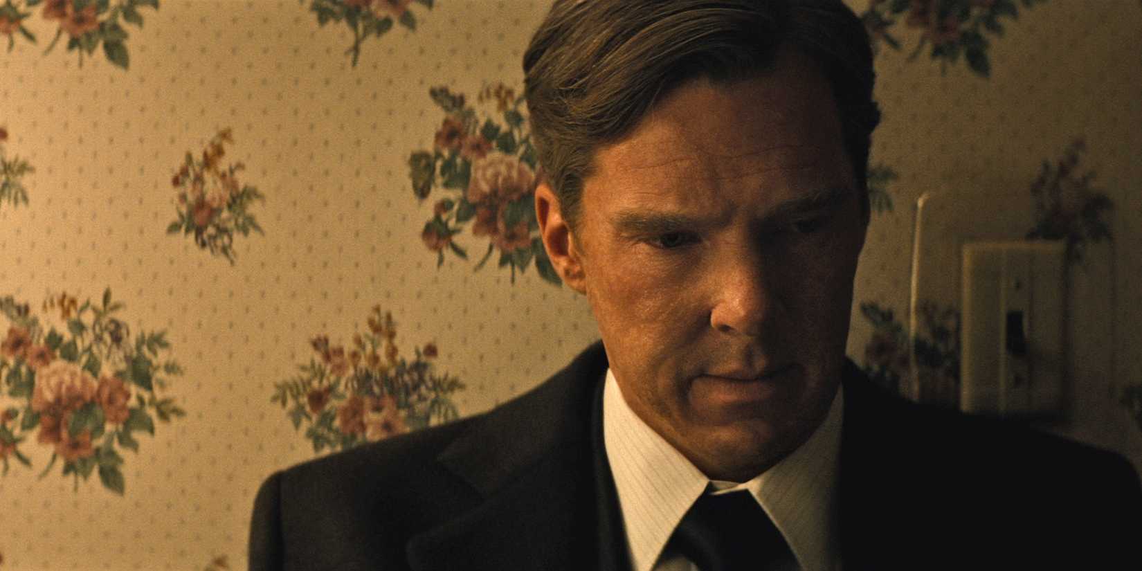 Benedict Cumberbatch looking conflicted in Black Mass
