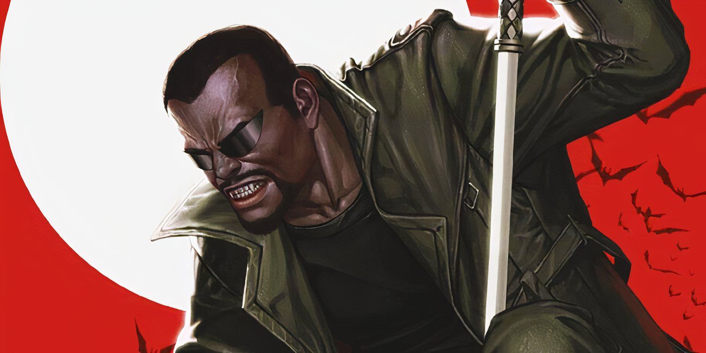 Blade with a sword in Marvel Comics
