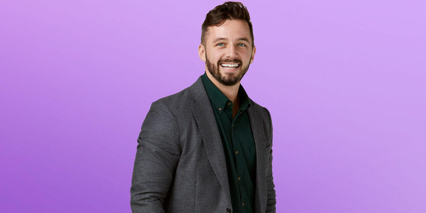 Love Is Blind season 7 Bohdan Olinares smiling during his promo shot