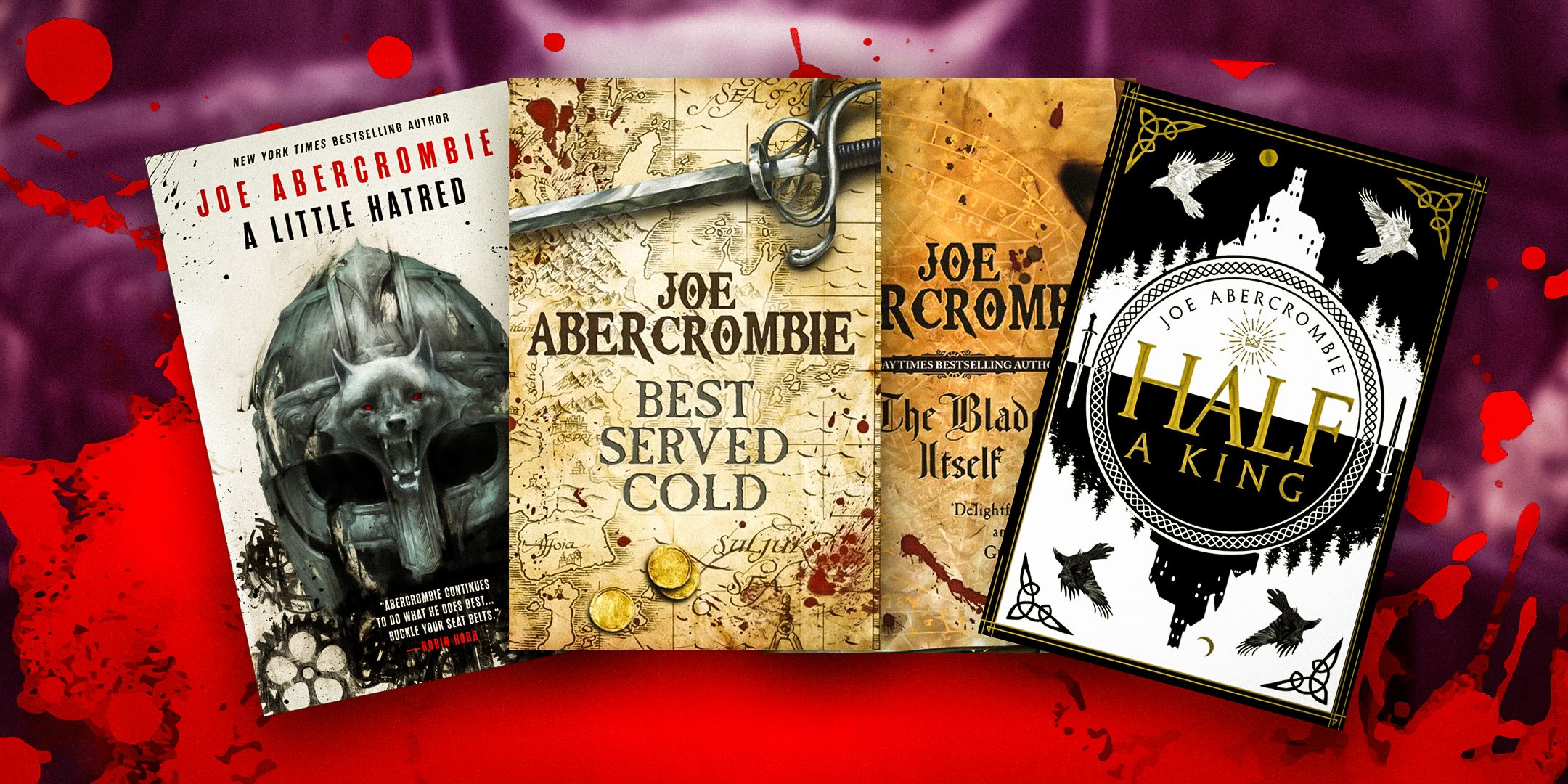 Couvertures de livres de Joe Abercrombie