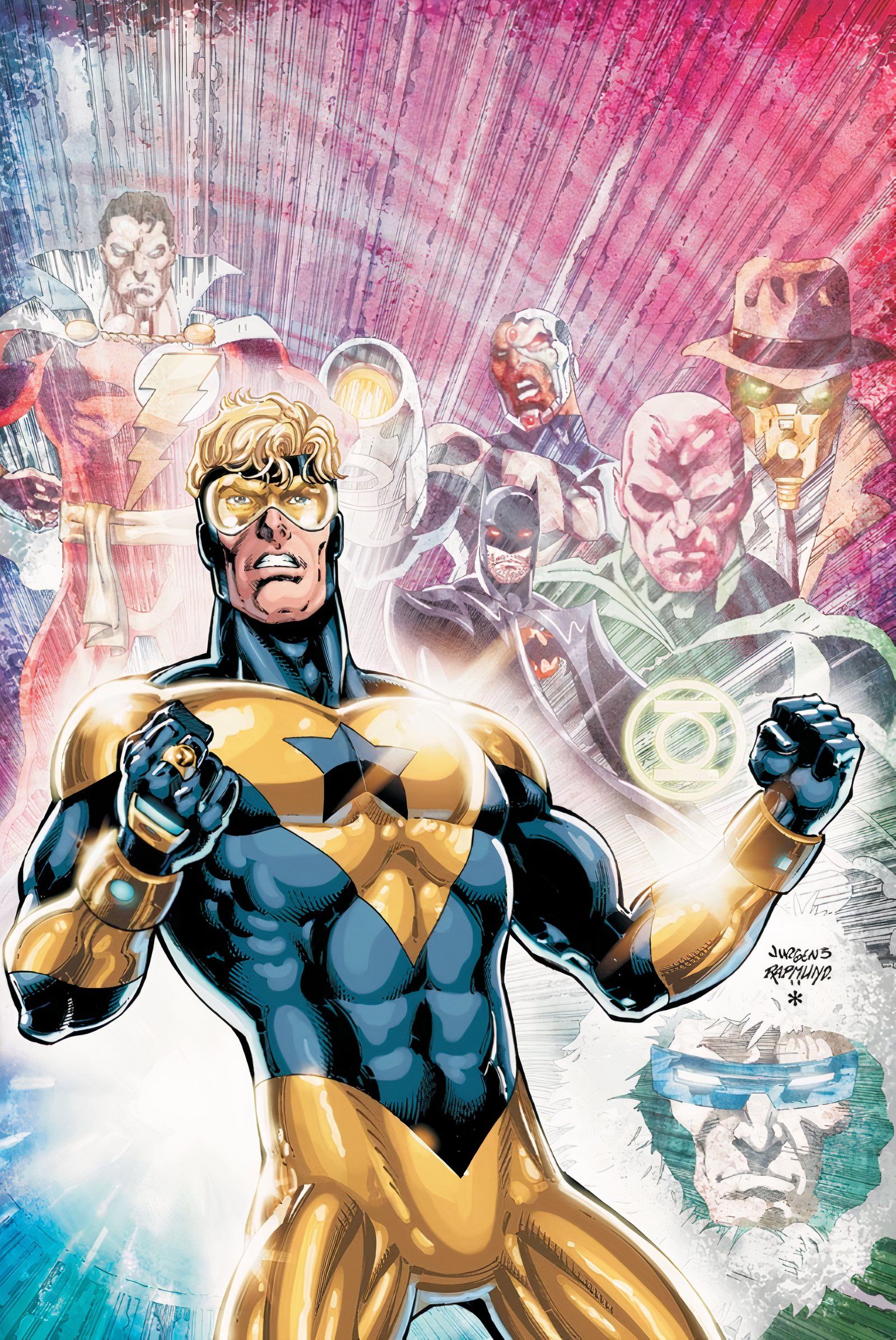 booster-gold-cover-art Booster Gold acaba de se tornar o herói mais importante do universo da DC (sim, sério)